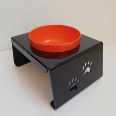 Imagem de Comedouro Duplo Cães Gatos, Pequeno Médio E Grande Porte - Fábrica De