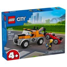 Imagem de Lego City Caminhão De Reboque e Carro Esportivo 60435
