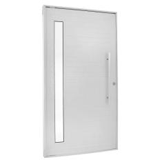 Imagem de Porta Lambril Pivotante com Puxador e Visor Esquerda Topsul 220x120cm Esquadrisul Branco