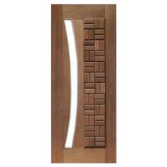 Imagem de Porta de Madeira Maciça Clássica Para Vidro Em Arco Casmavi de Cedro A