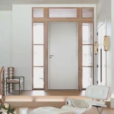 Imagem de Porta Lisa Prime Batente Regulável 16-20 Guarnição 5cm 62 X 210cm Esquerdo Rodam Branco