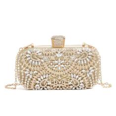 Imagem de Bolsas de ombro, bolsa transversal, bolsas de mão com cristais de strass, bolsa de noite para mulheres bolsa clutch com corrente, a