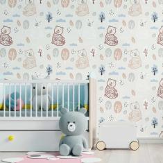 Imagem de Papel De Parede Adesivo Infantil N09070 Rolo 0,58x3,00M