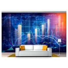 Imagem de Papel De Parede Tecnologia Finanças Computação 7,50M² Tec06