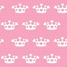 Imagem de Papel de Parede Coração de Princesa Pink