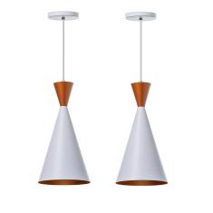 Imagem de Lustre Pendente Canadá  E Cobre - Kit 2 Unidades