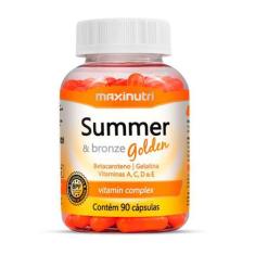 Imagem de Summer Bronze Betacaroteno Vitaminas 90 Capsulas Maxinutri