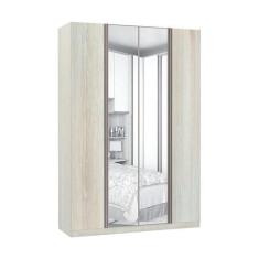 Imagem de Guarda Roupa Solteiro 4 Portas 3 Gavetas Prime Plus Alumínio Com Espel