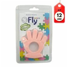 Imagem de Kit C-12 Fly Colors 504 Mãozinha Mordedor Silicone