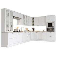 Imagem de Cozinha Modulada Americana 04 Branco - Henn