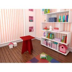 Imagem de Banqueta Infantil Twister 100% mdf Tcil Móveis