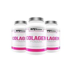 Imagem de Kit 3x Colágeno Hidrolisado - 100 Capsulas - Brn Foods