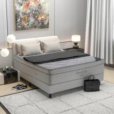 Imagem de Cama Box Ortobom Casal Freedom Pocket (138X74x188) Branco