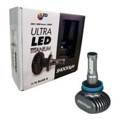 Imagem de Ultra Led Titanium Shocklight 50W 5000 Lumens 6000K - H11