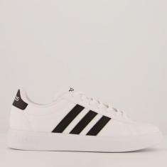 Imagem de Tênis Adidas Grand Court 2.0 Feminino Branco E Preto