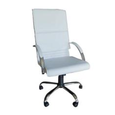 Imagem de Cadeira Giratória Escritório Boss Presidente Branco