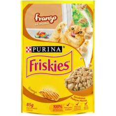 Imagem de Ração Nestlé Purina Friskies Sachê Frango Ao Molho Para Gatos