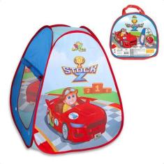 Imagem de Barraca Infantil Retrátil Dobrável Crianças Tenda Toca Azul Verde Rosa
