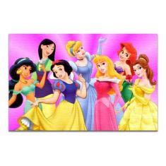 Imagem de Quebra-cabeça Princesas Disney Personalizado 48 Peças