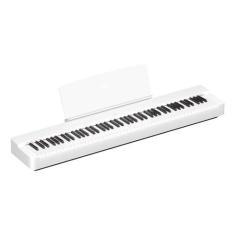 Imagem de Piano Digital P 225WH Branco 88 Teclas Sensitivas Com Fonte e Pedal Yamaha