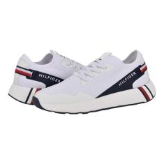 Imagem de Tommy Hilfiger Tênis feminino Arosa, Branco/azul escuro 140, 36