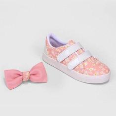 Imagem de Tênis Infantil Tininha Floral Menina-Feminino