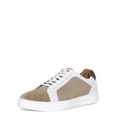 Imagem de Donald Pliner Tênis masculino Archie Suede Fashion, Cinza-escuro, 38