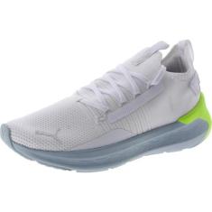 Imagem de PUMA Tênis feminino Softride Symmetry Fuzion, Puma Branco/maçã efervescente, 35