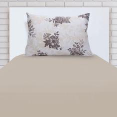 Imagem de Jogo Lençol Cama Solteiro Uruguai C/ Elástico 2 Pçs Algodão