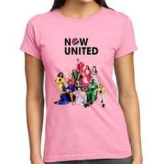 Imagem de Camiseta now united teen pop integrantes banda sabina any noah