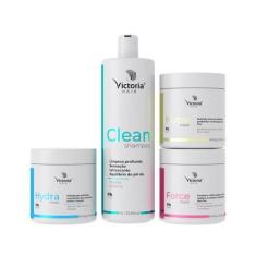 Imagem de Cronograma Capilar Victoria Hair - 4 Itens - VICTORIA HAIR COSMETICOS