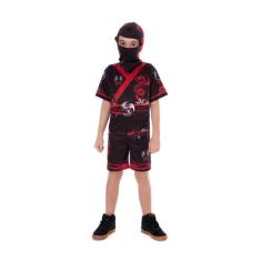 Imagem de Fantasia Ninja Infantil Tartaruga,samurai,lutador,carnaval Favorito - 