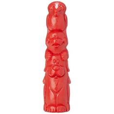 Imagem de Mordedor Super Resistente Totem Nylon Vermelho Tamanho G para Cães