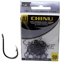 Imagem de Anzol Marine Sports Chinu Black - Tamanho 03