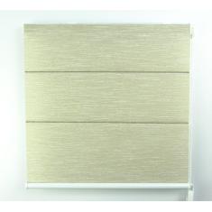 Imagem de Cortina Romana Napoles Translúcido Crisdan 1,35 Largura X 1,35 Altura Bege