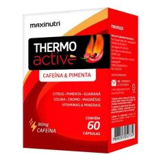 Imagem de Thermo Active Cafeína & Pimenta 60 Cápsulas Maxinutri