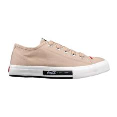 Imagem de Tênis Coca Cola Daytona Feminino Bege