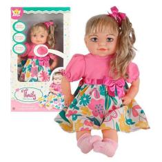 Imagem de Boneca Bebê Falante Thaily - Anjo Brinquedos
