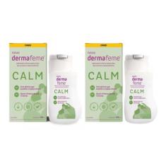 Imagem de Kit 02 Sabonete Intimo Calmante Dermafeme Calm 100ml - Cimed