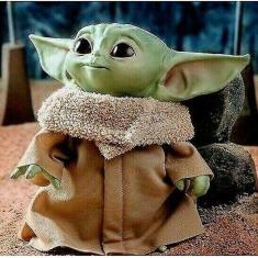 Imagem de 30cm Baby Yoda Llush Toy Force Desperta Mestre Boneca de Pelúcia C