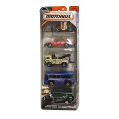 Imagem de Kit 5 Miniatura Matchbox Ice City Service Escala 1/64