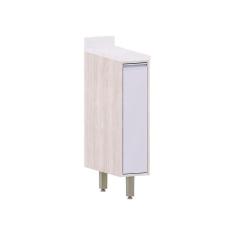 Imagem de Balcão De Cozinha Com Tampo 20 Cm 1 Porta Art Luciane Móveis