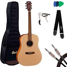Imagem de Violão eletro cort tampo sólido cedar-grand f bw op w/bag