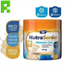 Imagem de Nutra Senior 50+ Diabetics Care 400g - 28 Vitaminas e Minerais - ZERO 