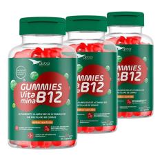 Imagem de 3x Vitamina B12 Gummies Mastigáveis- Global- 60 Gomas Global Suplementos 