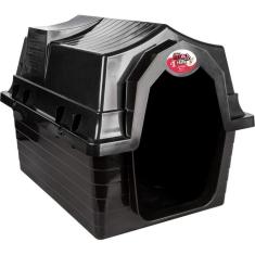 Imagem de Casa Para Cães Jel Plast Plástica N1 - Preta