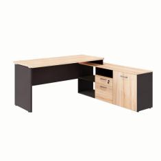 Imagem de Mesa de Escritório Yaris 1 PT 2 GV Calvi e Preta