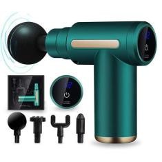 Imagem de Massageador Corporal Profissional Elétrico Muscular Massage Gun