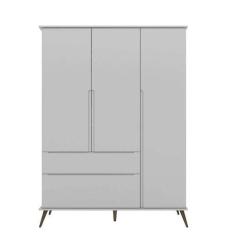 Imagem de Guarda Roupa Infantil 100% Mdf 3 Portas E 2 Gavetas Retro - Phoenix Ba
