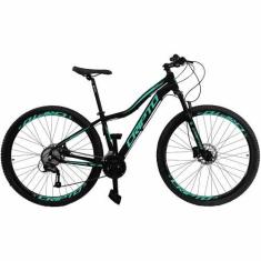 Imagem de Bicicleta Aro 29 Cripto 24v Shimano Fr. Hidraulico Trava/K7, Preto, Ve